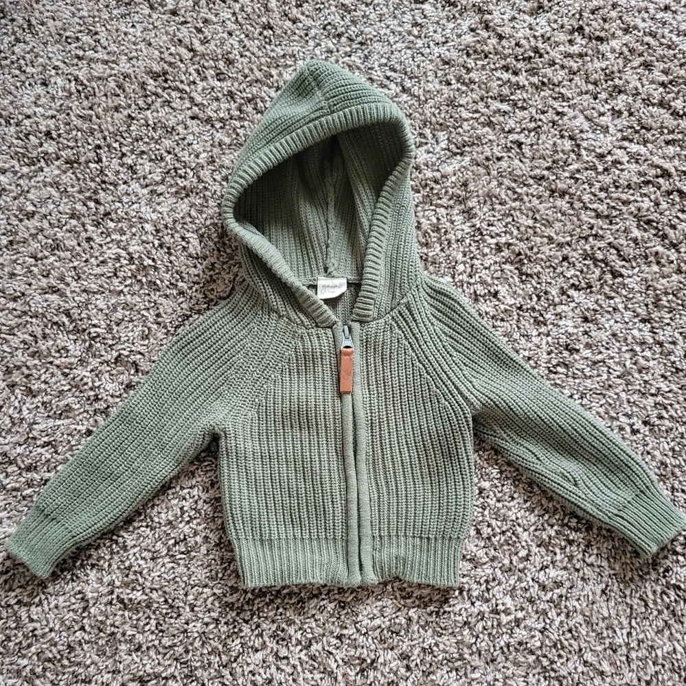 Goumi knit zip up